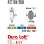 Preview: High Peak Action 250, Schlafsack (blau/dunkelblau)